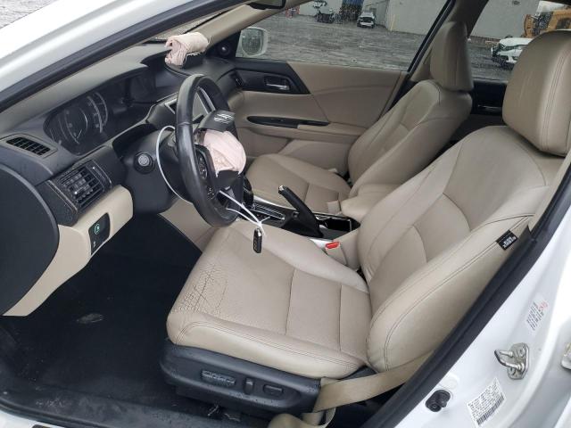 1HGCR3F84FA014151 - 2015 HONDA ACCORD EXL WHITE photo 7