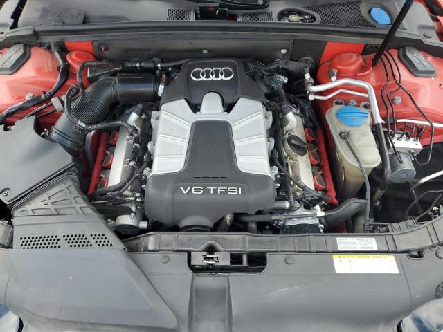 WAUCGAFH6DN008444 - 2013 AUDI S5 PREMIUM PLUS RED photo 11