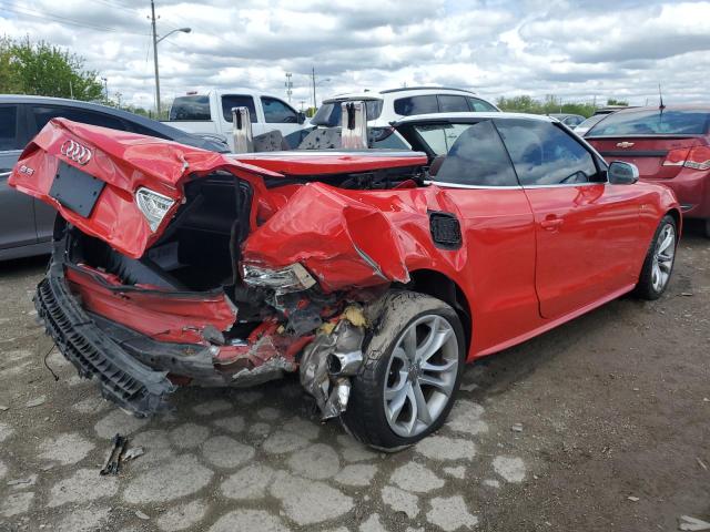 WAUCGAFH6DN008444 - 2013 AUDI S5 PREMIUM PLUS RED photo 3