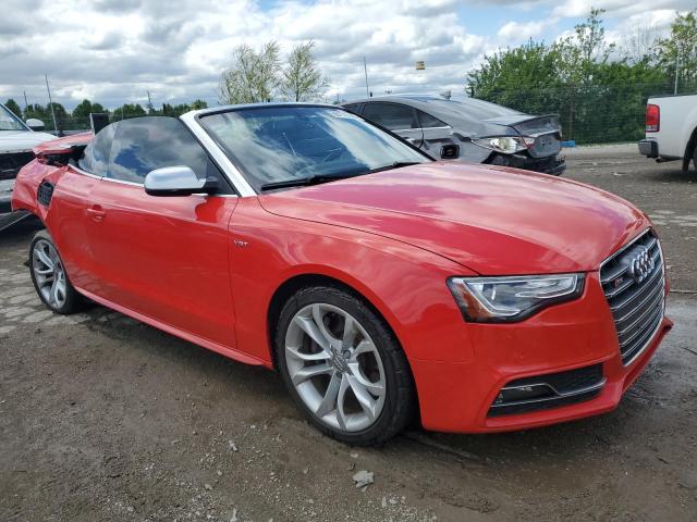 WAUCGAFH6DN008444 - 2013 AUDI S5 PREMIUM PLUS RED photo 4