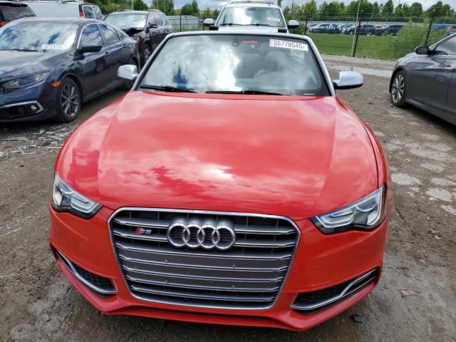 WAUCGAFH6DN008444 - 2013 AUDI S5 PREMIUM PLUS RED photo 5