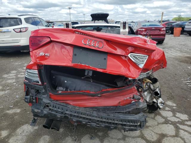 WAUCGAFH6DN008444 - 2013 AUDI S5 PREMIUM PLUS RED photo 6