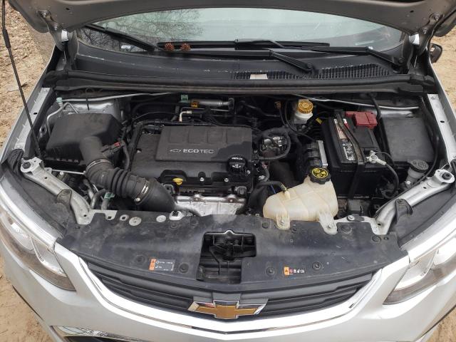 1G1JF5SB4K4124842 - 2019 CHEVROLET SONIC PREM SILVER photo 7