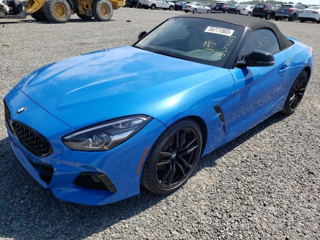 WBAHF3C05LWW82824 - 2020 BMW Z4 SDRIVE30I BLUE photo 1