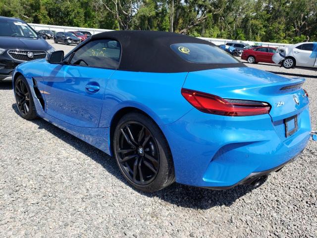 WBAHF3C05LWW82824 - 2020 BMW Z4 SDRIVE30I BLUE photo 2