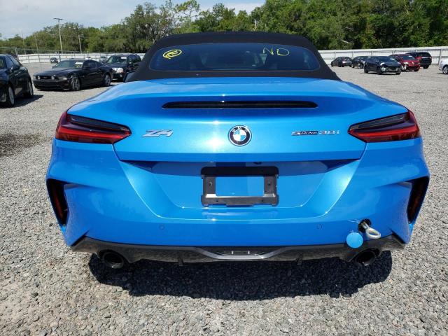 WBAHF3C05LWW82824 - 2020 BMW Z4 SDRIVE30I BLUE photo 6