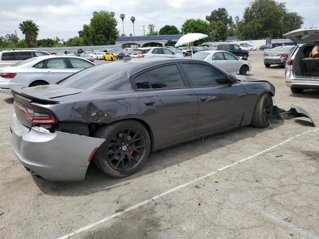 2C3CDXGJ2GH138917 - 2016 DODGE CHARGER R/T SCAT PACK GRAY photo 3