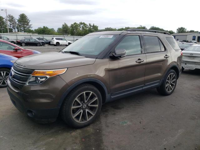 1FM5K7D85FGA07059 - 2015 FORD EXPLORER XLT 棕色 照片 1