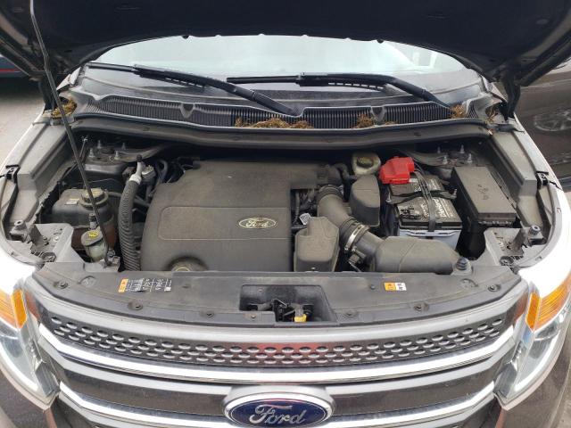 1FM5K7D85FGA07059 - 2015 FORD EXPLORER XLT 棕色 照片 12