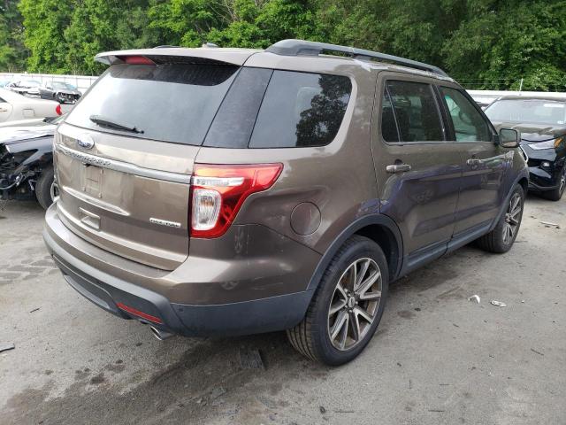 1FM5K7D85FGA07059 - 2015 FORD EXPLORER XLT 棕色 照片 3