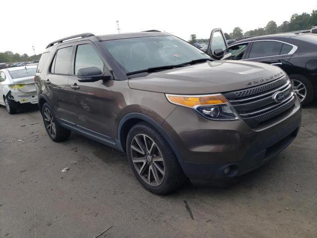 1FM5K7D85FGA07059 - 2015 FORD EXPLORER XLT 棕色 照片 4