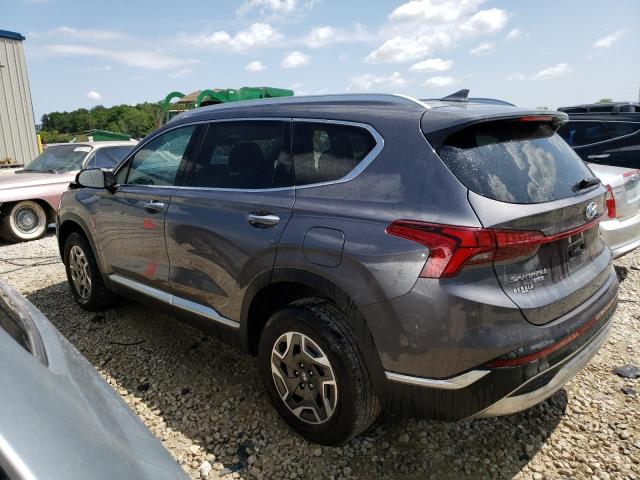 KM8S2DA19MU006584 - 2021 HYUNDAI SANTA FE BLUE SILVER photo 2