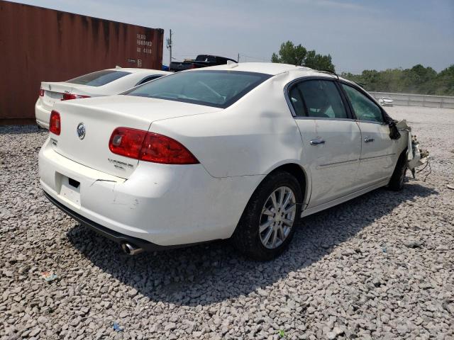 1G4HC5EM4BU117932 - 2011 BUICK LUCERNE CXL WHITE photo 3