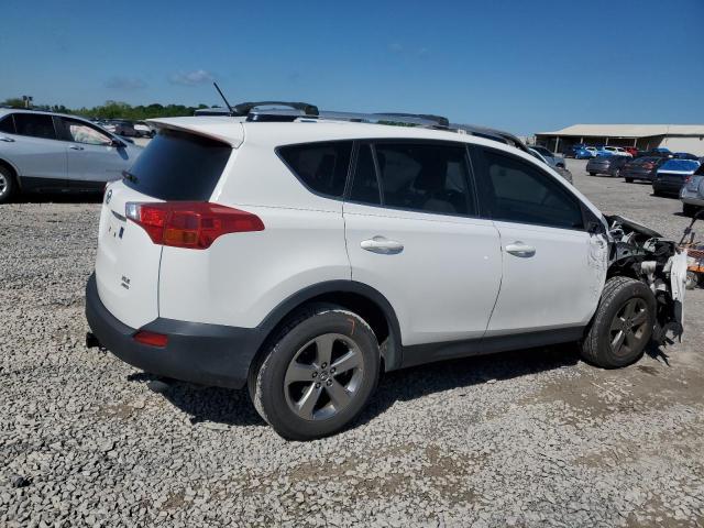 JTMRFREV6FD154843 - 2015 TOYOTA RAV4 XLE WHITE photo 3