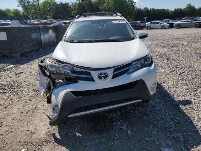 JTMRFREV6FD154843 - 2015 TOYOTA RAV4 XLE WHITE photo 5