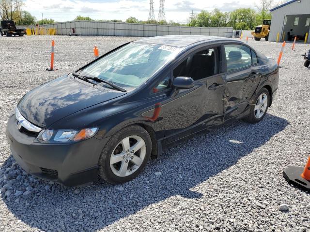 19XFA1F69AE018806 - 2010 HONDA CIVIC LX-S შავი ფოტო 1