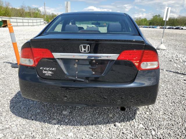 19XFA1F69AE018806 - 2010 HONDA CIVIC LX-S შავი ფოტო 6