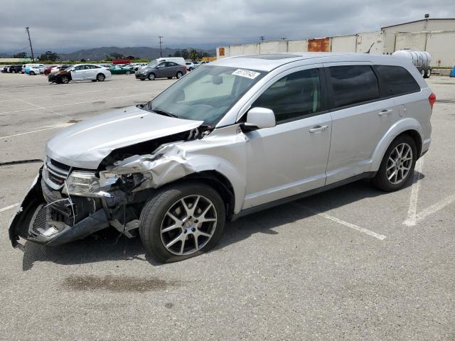 3C4PDCEG8DT516657 - 2013 DODGE JOURNEY R/T SILVER photo 1