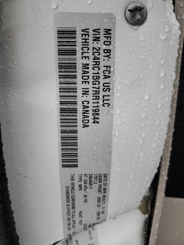 2C4RC1BG7RR119844 - 2024 CHRYSLER PACIFICA TOURING L WHITE photo 13