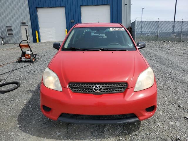 2T1KR32E88C687156 - 2008 TOYOTA COROLLA MA XR RED photo 5