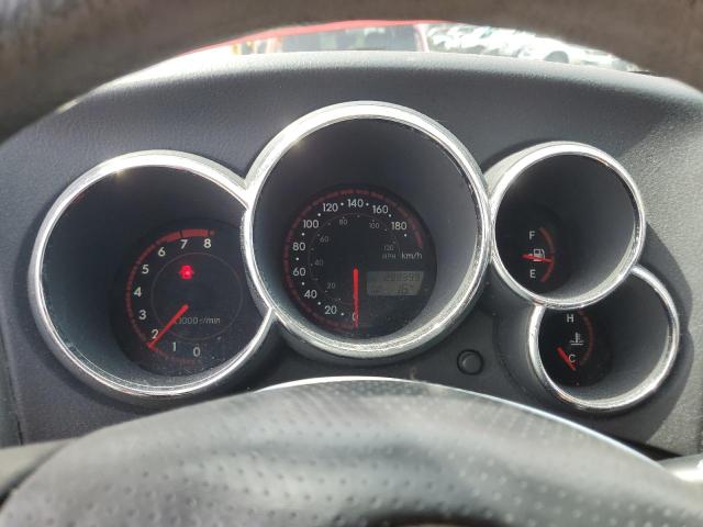 2T1KR32E88C687156 - 2008 TOYOTA COROLLA MA XR RED photo 9