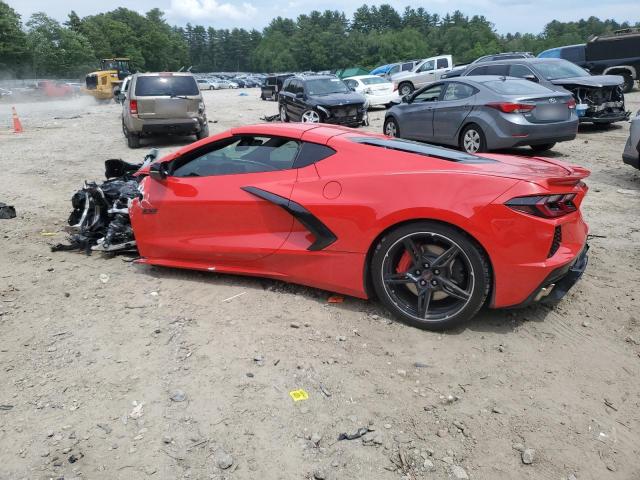 1G1YB2D44P5131721 - 2023 CHEVROLET CORVETTE STINGRAY 2LT RED photo 2