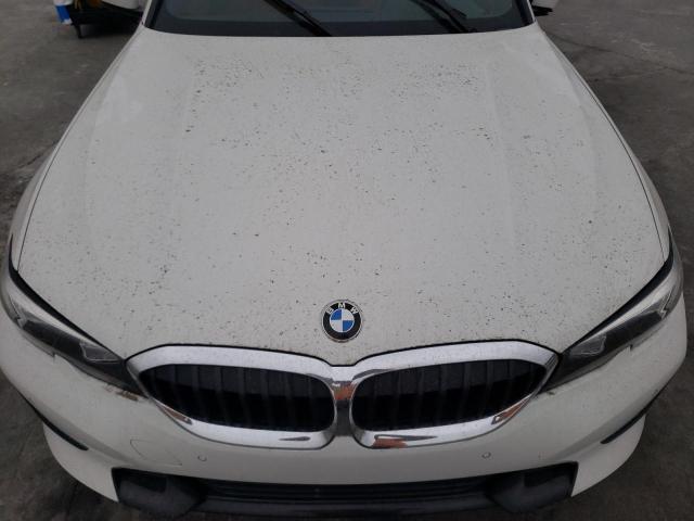 WBA5R1C5XKAK12634 - 2019 BMW 330I WHITE photo 11