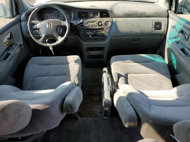 5FNRL18854B136131 - 2004 HONDA ODYSSEY EX BLUE photo 8