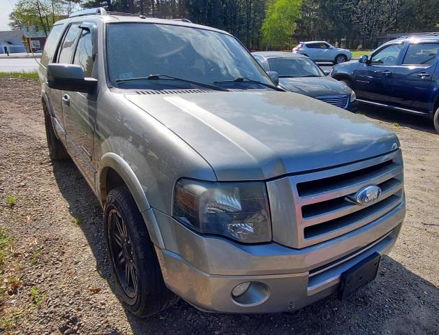 1FMFU20528LA79151 - 2008 FORD EXPEDITION LIMITED GRAY photo 1