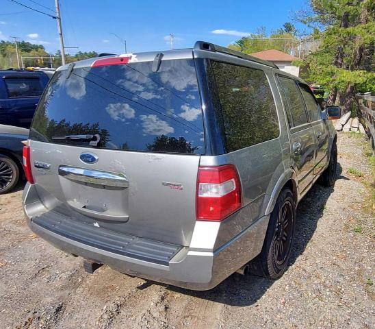 1FMFU20528LA79151 - 2008 FORD EXPEDITION LIMITED GRAY photo 4