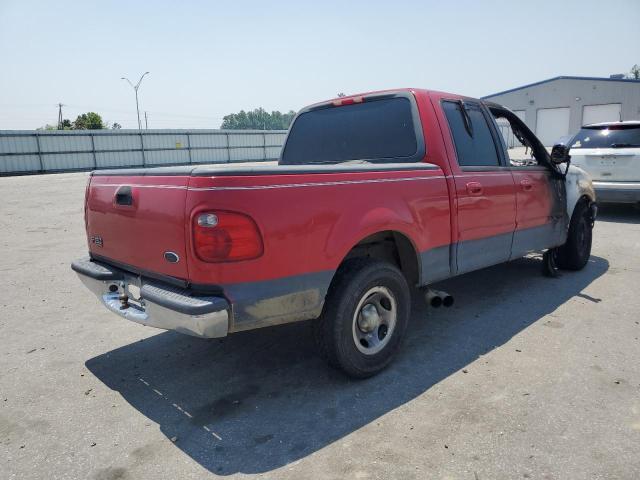 1FTRW07W11KF89808 - 2001 FORD F150 SUPERCREW RED photo 3