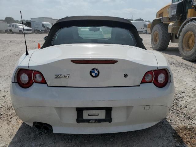 4USBT33505LS56941 - 2005 BMW Z4 2.5 WHITE photo 6