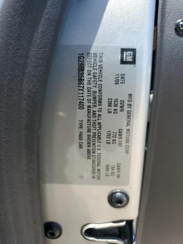 1G2MB35B87Y117400 - 2007 PONTIAC SOLSTICE GRAY photo 12