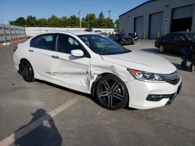 1HGCR2F52GA229853 - 2016 HONDA ACCORD SPORT WHITE photo 4