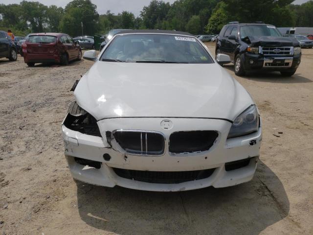 WBAYP1C54DD216103 - 2013 BMW 650 XI WHITE photo 5