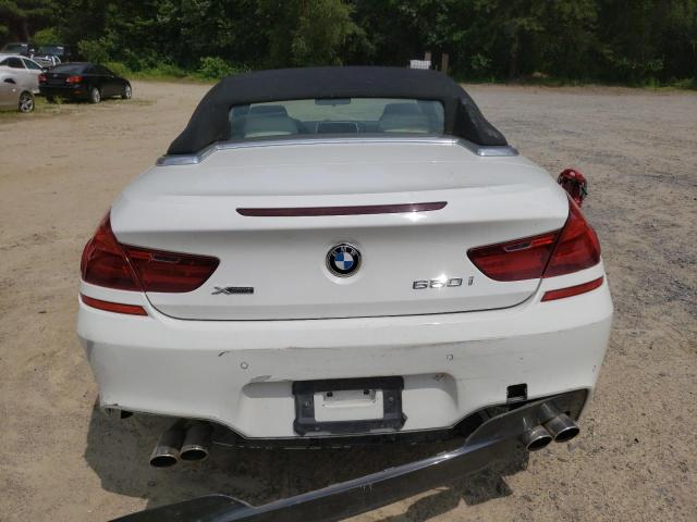 WBAYP1C54DD216103 - 2013 BMW 650 XI WHITE photo 6