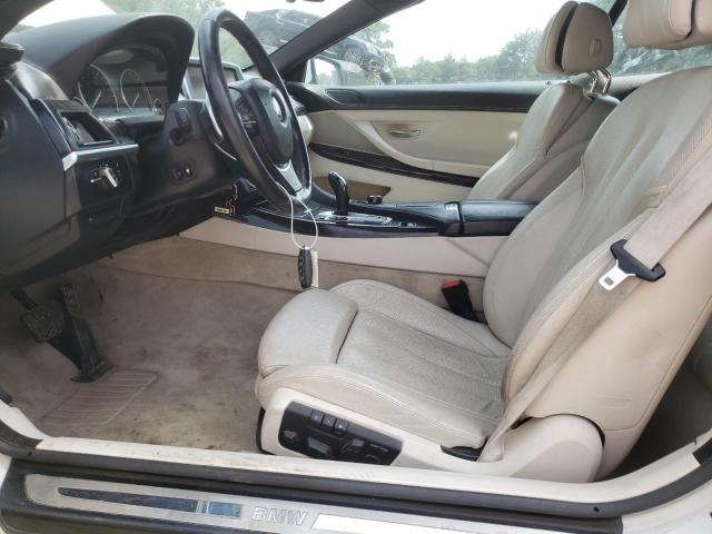 WBAYP1C54DD216103 - 2013 BMW 650 XI WHITE photo 7