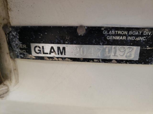 GLAM2047I192 - 1992 GLAS BOAT WHITE photo 10