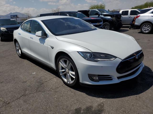 5YJSA1E11FF113978 - 2015 TESLA MODEL S 白色 照片 4