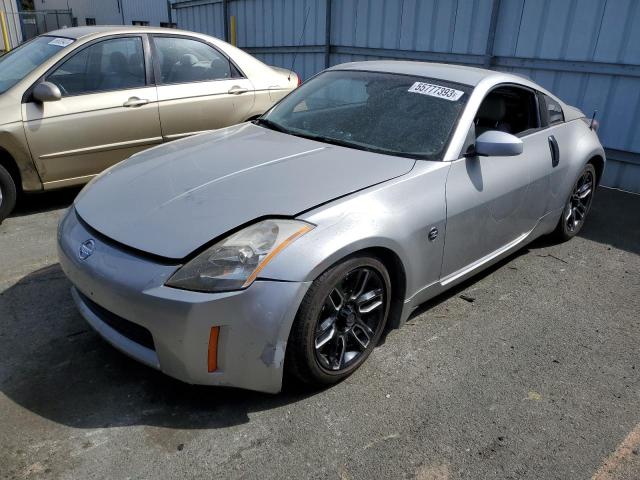 JN1AZ34E74T060396 - 2004 NISSAN 350Z COUPE SILVER photo 1