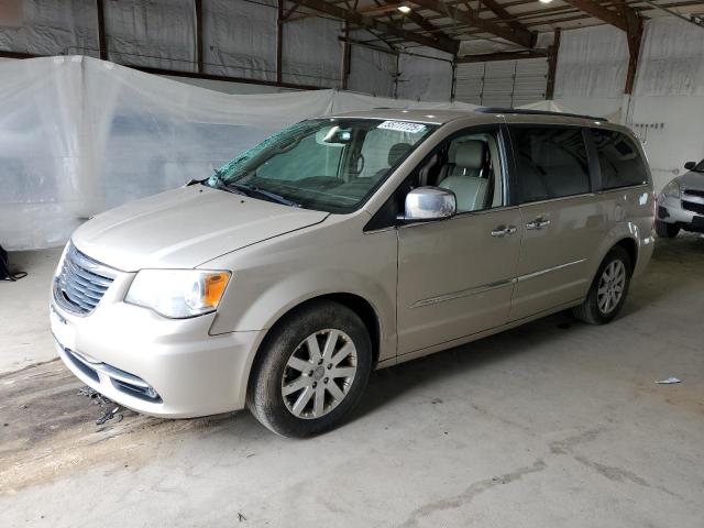 2C4RC1CG9CR384237 - 2012 CHRYSLER TOWN & COU TOURING L TAN photo 1