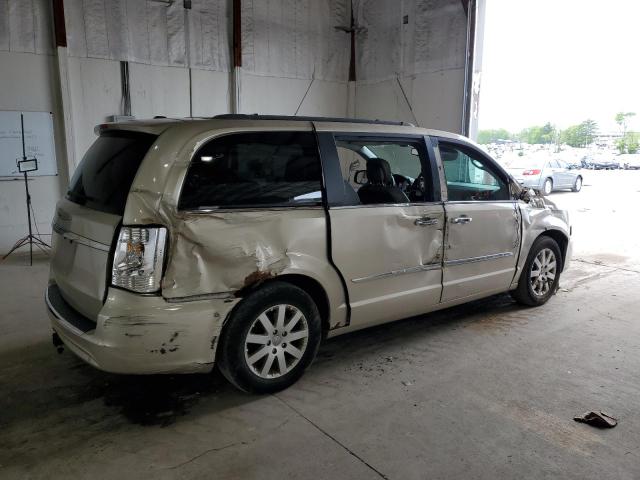 2C4RC1CG9CR384237 - 2012 CHRYSLER TOWN & COU TOURING L TAN photo 3