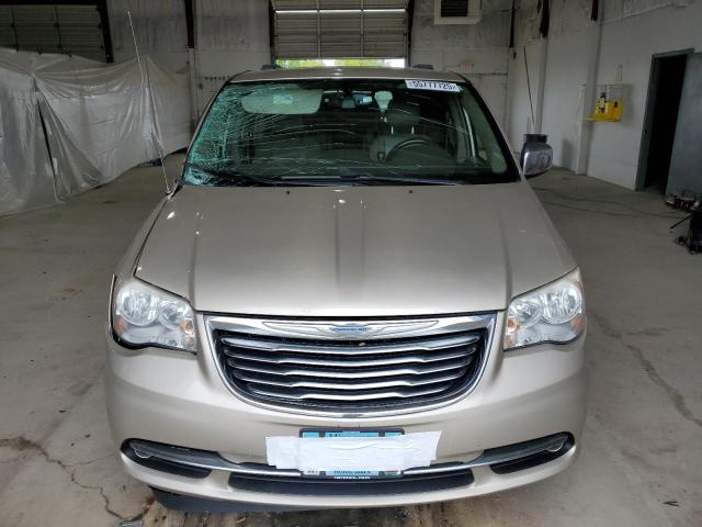 2C4RC1CG9CR384237 - 2012 CHRYSLER TOWN & COU TOURING L TAN photo 5