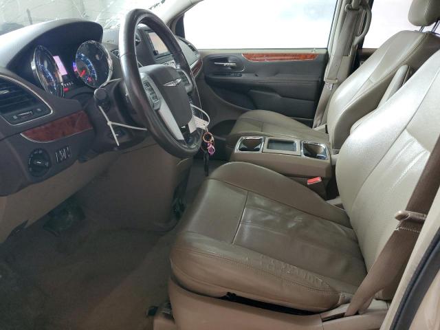 2C4RC1CG9CR384237 - 2012 CHRYSLER TOWN & COU TOURING L TAN photo 7