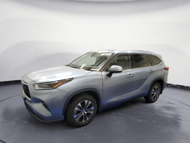 5TDHZRBH7MS154501 - 2021 TOYOTA HIGHLANDER XLE Gümüş foto 1
