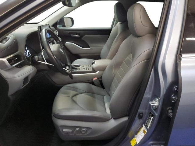 5TDHZRBH7MS154501 - 2021 TOYOTA HIGHLANDER XLE Gümüş foto 7