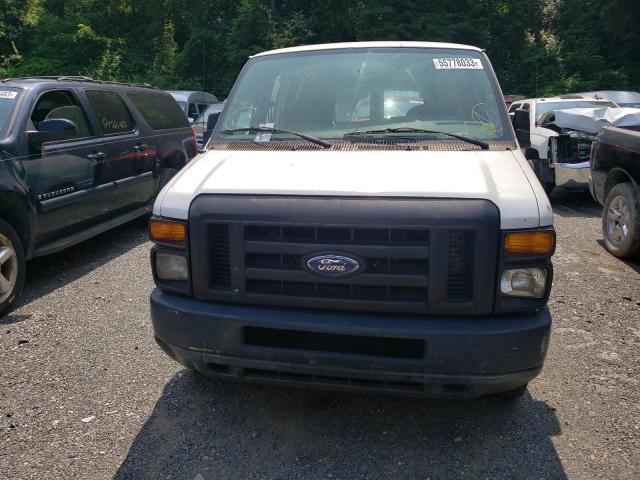 1FTNE14W48DA07467 - 2008 FORD ECONOLINE E150 VAN WHITE photo 5