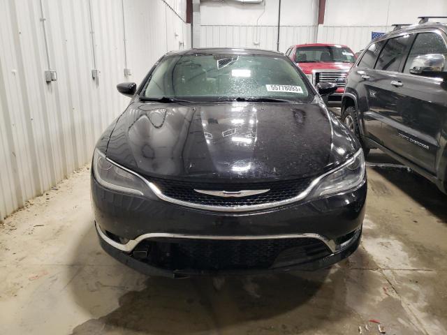 1C3CCCCB4FN678639 - 2015 CHRYSLER 200 C BLACK photo 5