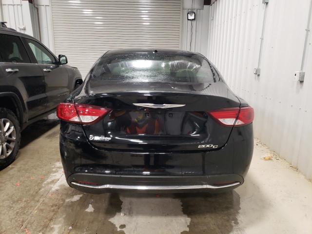 1C3CCCCB4FN678639 - 2015 CHRYSLER 200 C BLACK photo 6