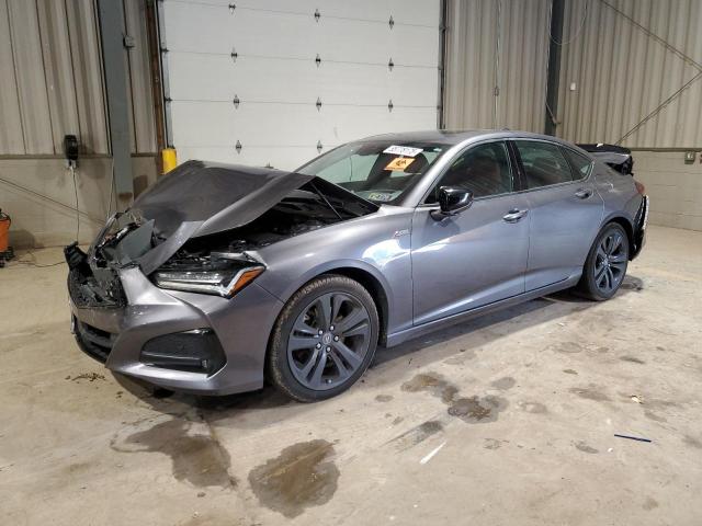 19UUB6F51MA005453 - 2021 ACURA TLX TECH A GRAY photo 1